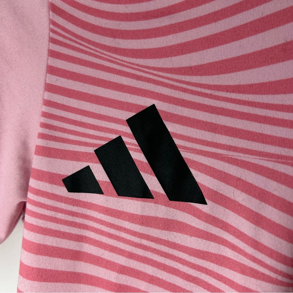 Adidas Kids Pink and Black Messi Miami Soccer Jersey - Picture 3 of 5